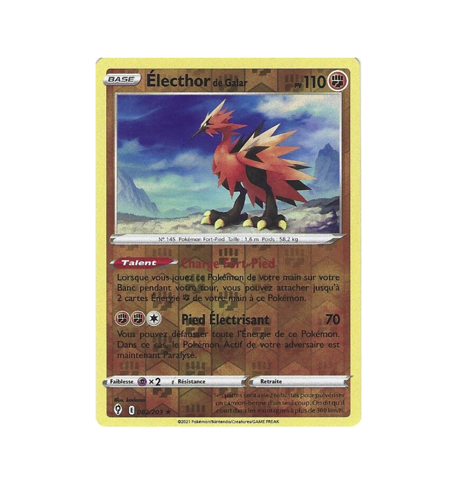 Electhor De Galar 082/203 Holo