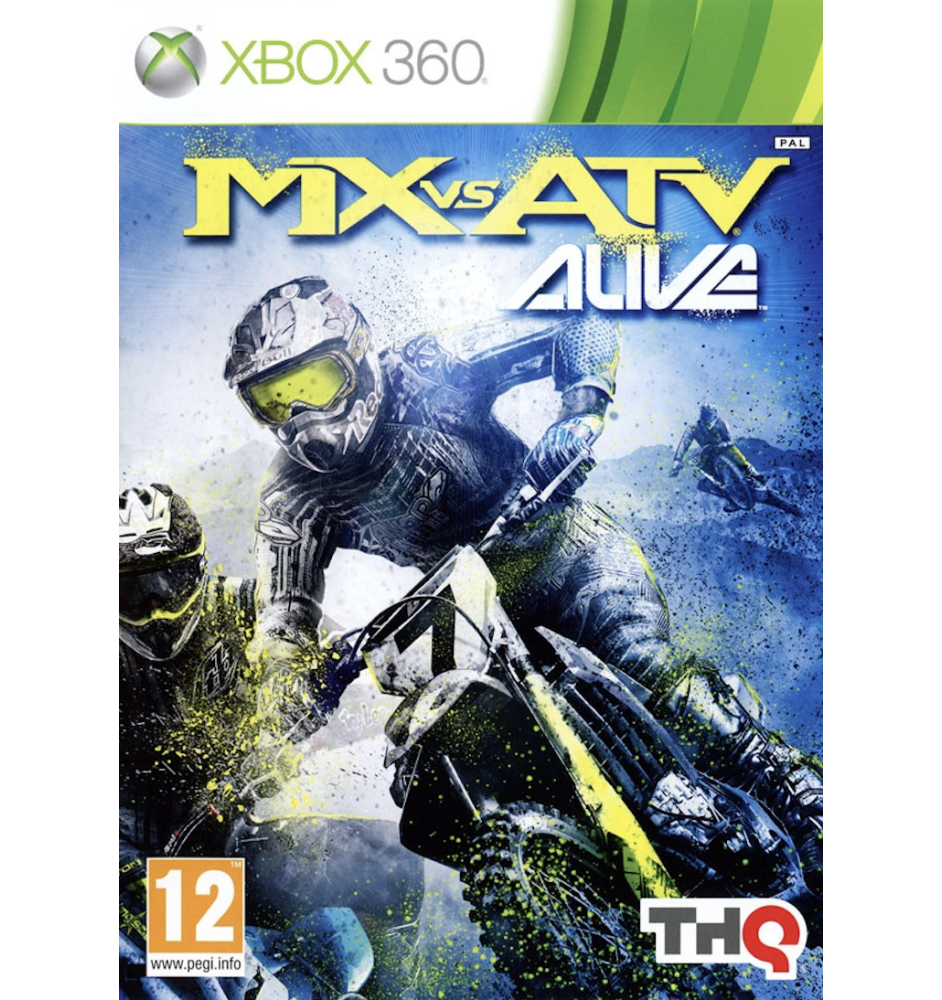 Xbox 360 MX vs ATV Alive cib