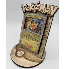 Carte 3D modele unique : Pikachu 018/091