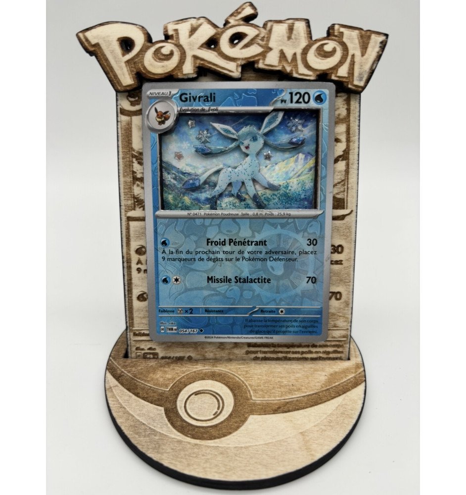 Carte 3D modele unique : Givrali 054/167