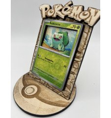 Carte 3D modele unique : Bulbizarre 001/165