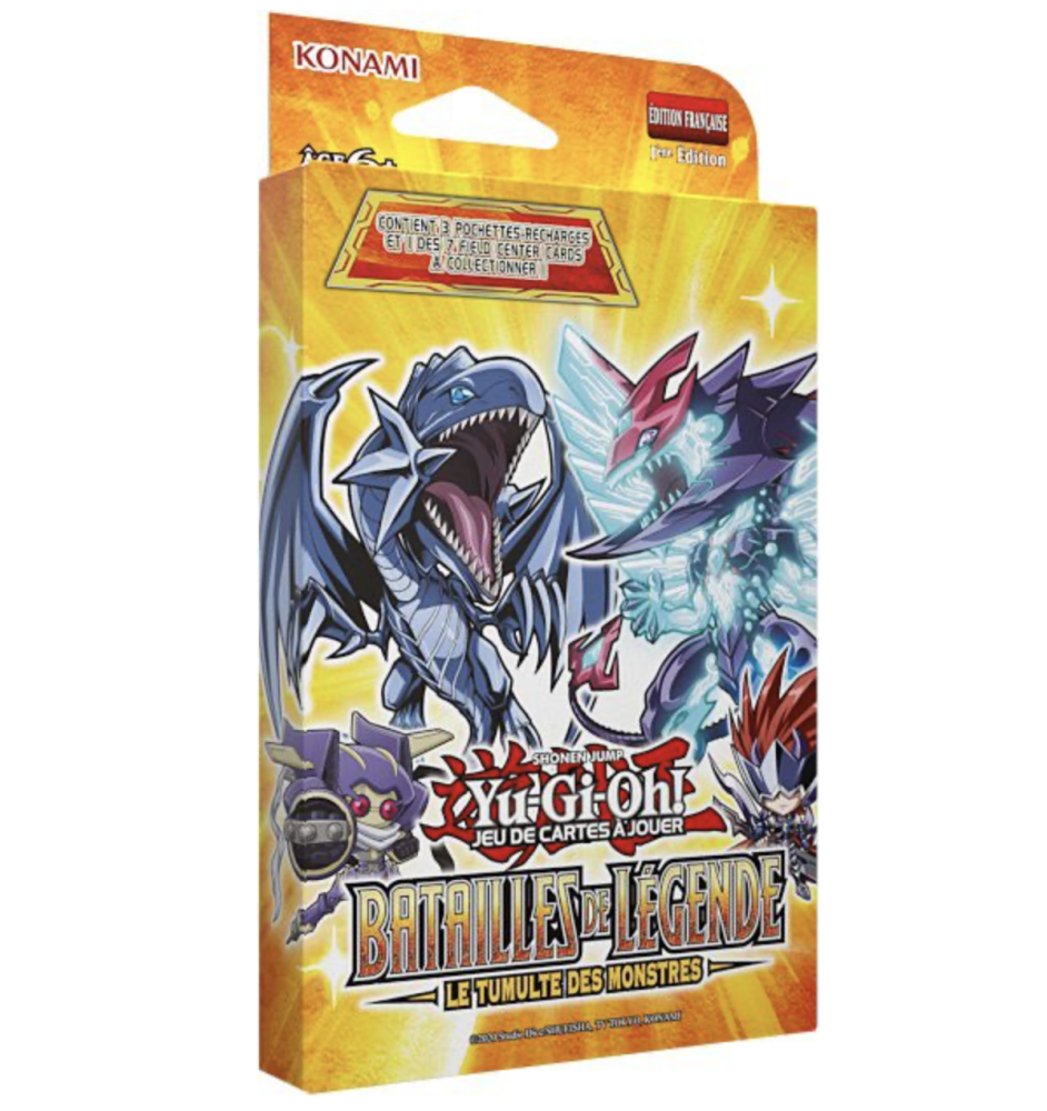 Pack de 3 Boosters yu-gi-oh Le Tumulte Des Monstres