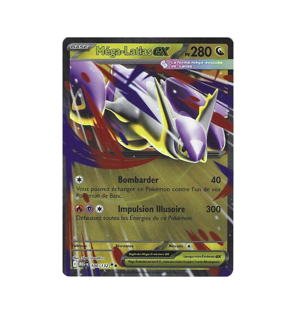 Méga Latias Ex 100/132