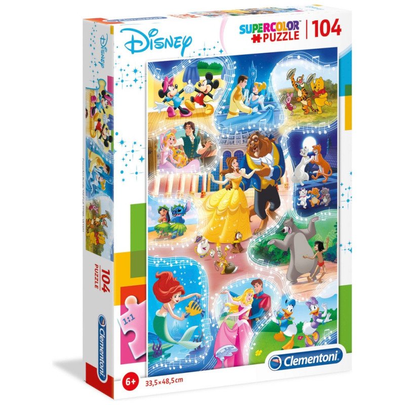 Puzzle Disney dance time