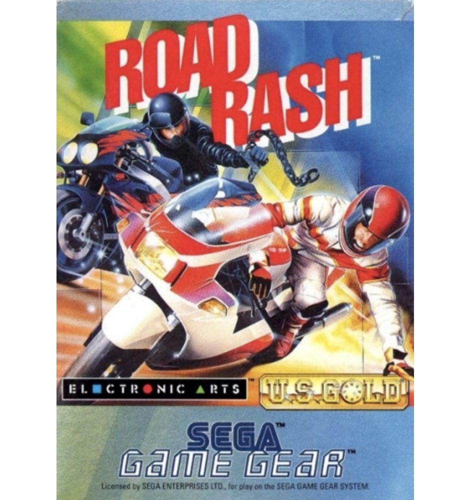 Game Gear Road Rash Loose