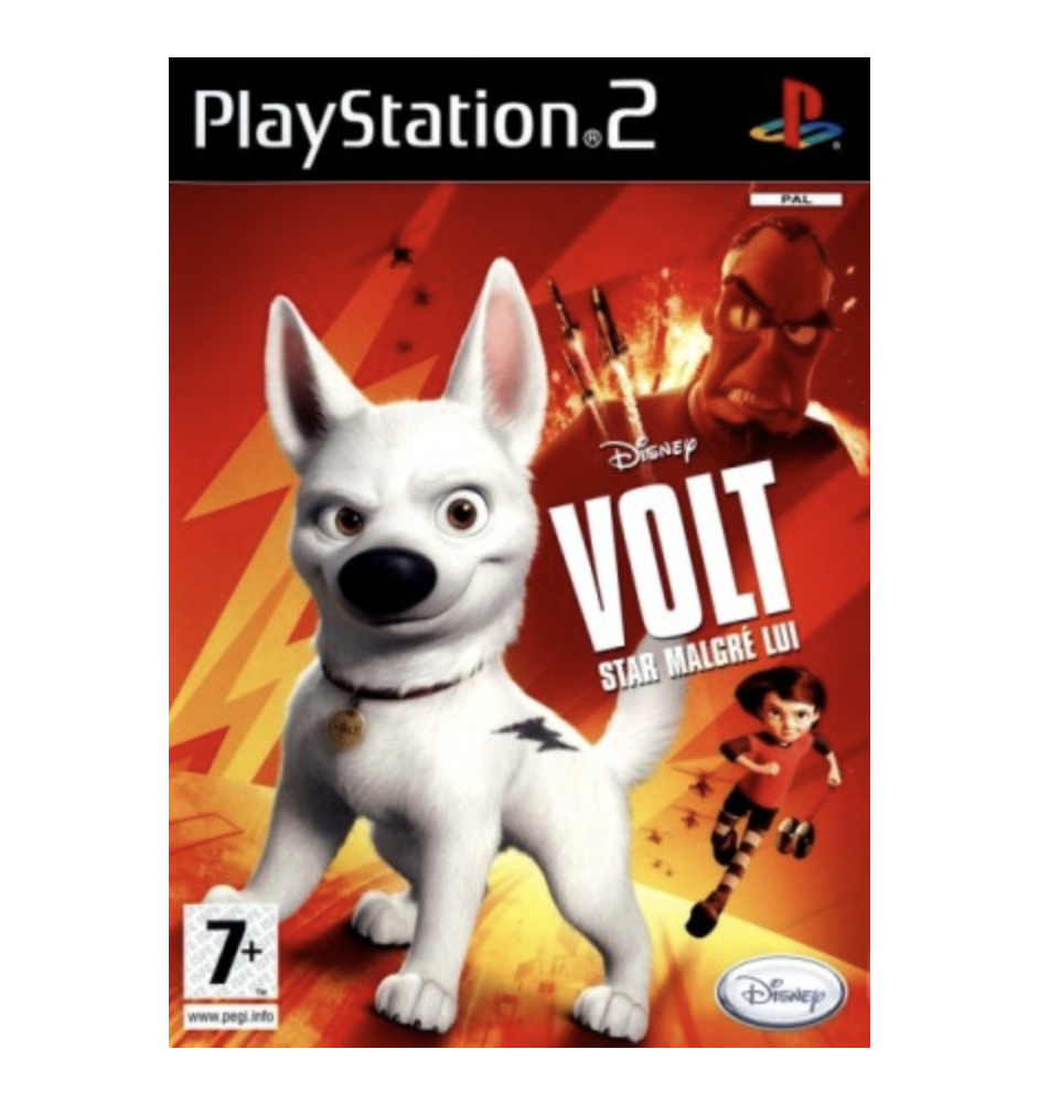 PS2 Disney Volt Star Malgré lui sn