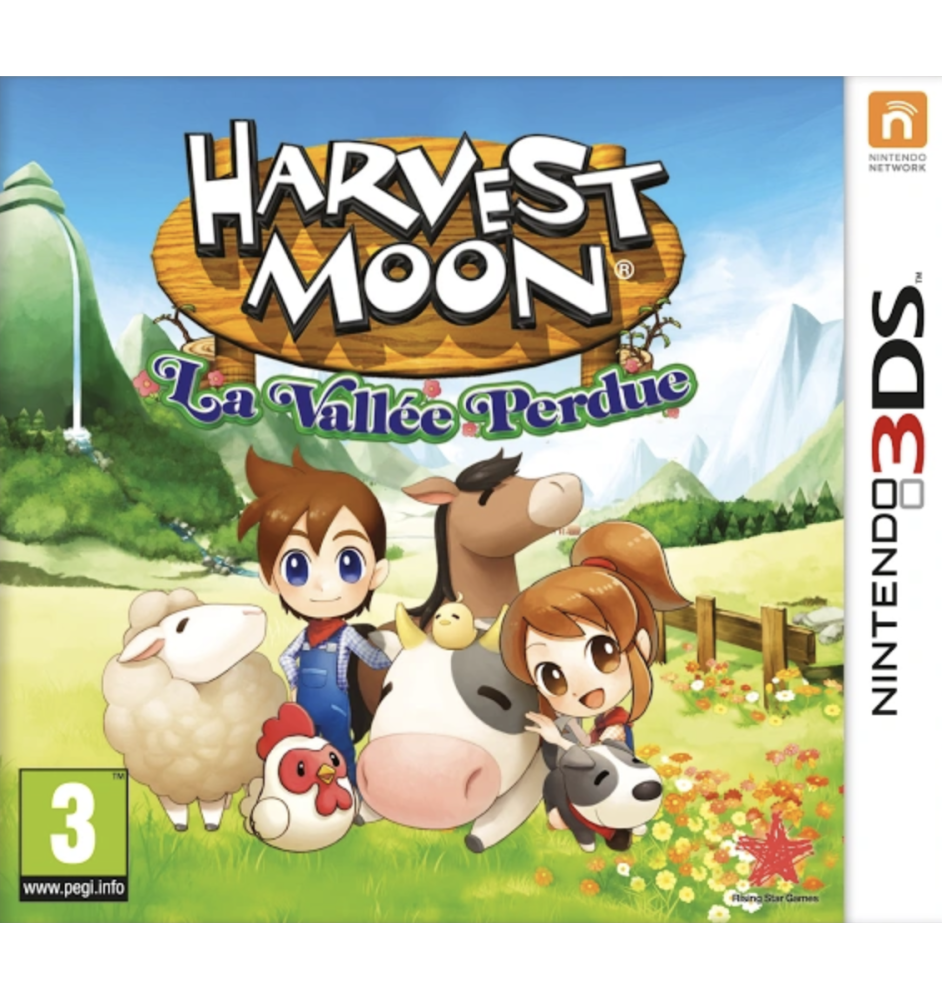 3DS Harvest moon la vallee Perdue