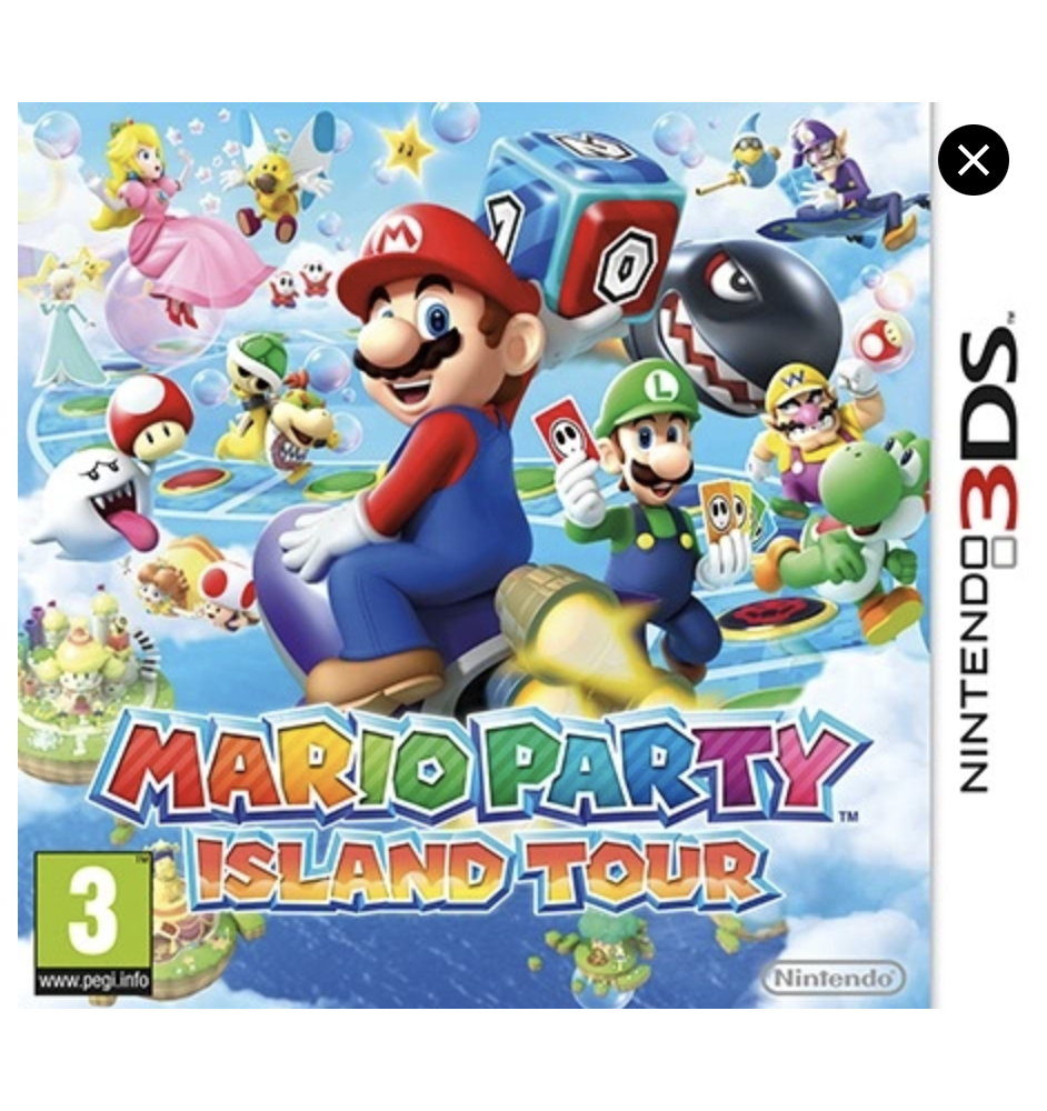 3DS Mario Party Island tour