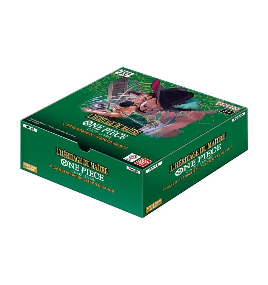 Display scellée One Piece 24 boosters OP12 L'héritage du Maitre FR