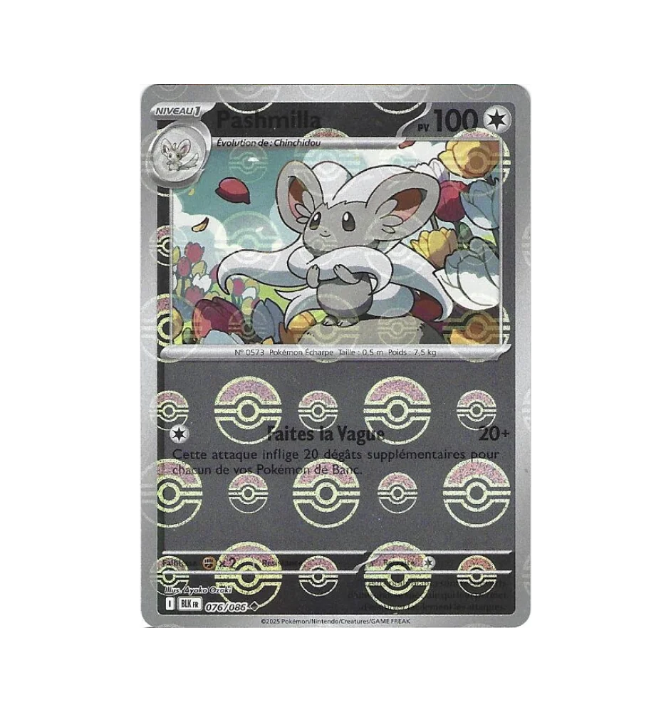 Pashmilla 076/086 Reverse Pokeball