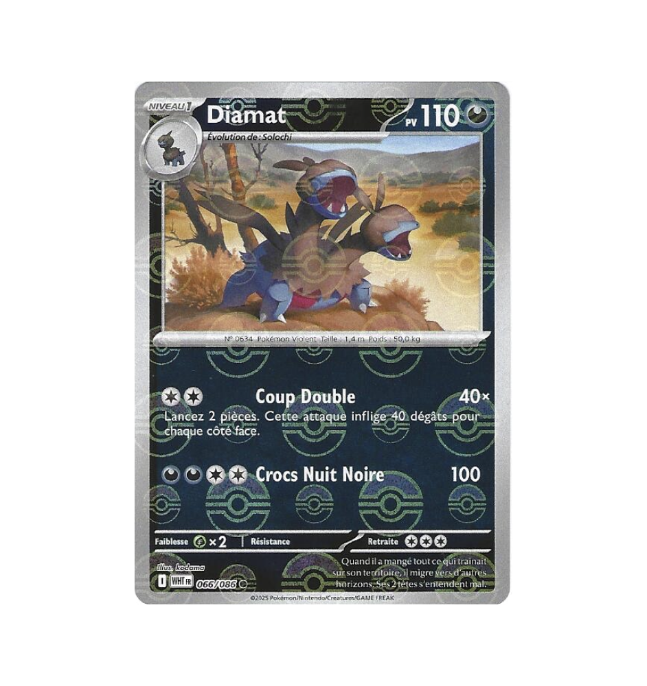 Diamat 066/086 Reverse Pokeball