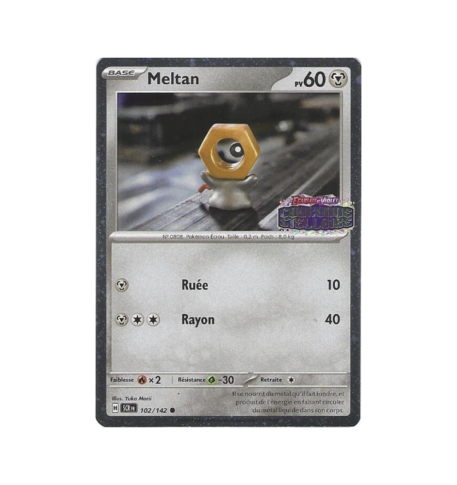 Meltan 102/142 Stamp