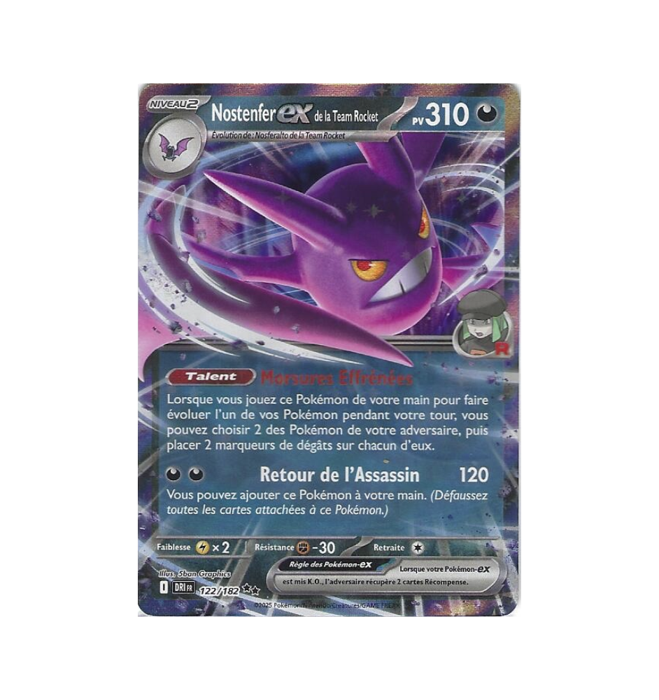 Nostenfer Ex De La Team Rocket 122/182