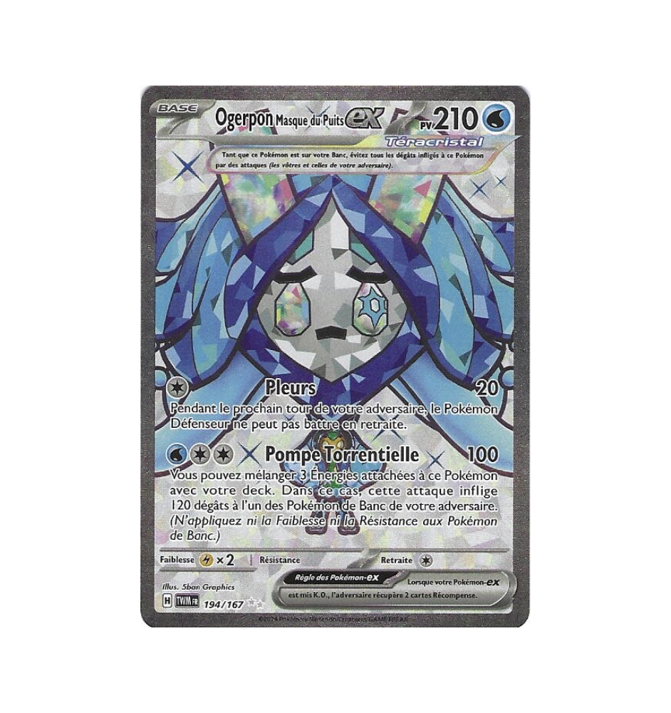 Ogerpon Masque De Puits Ex 194/167