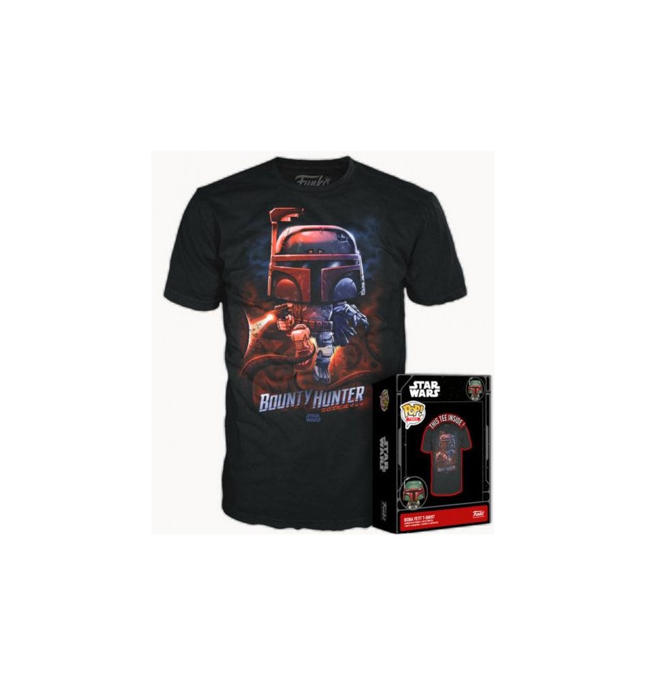 T-Shirt POP (M) Star Wars Boba Fett