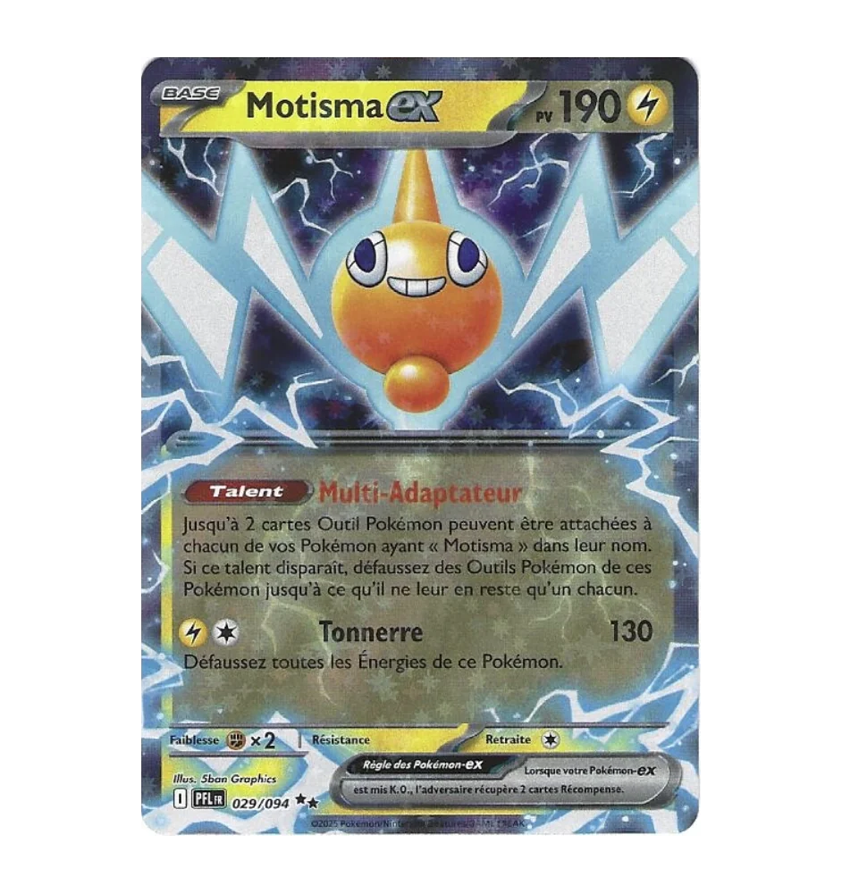 Motisma Ex 029/094 PFL Flammes Fantasmagoriques