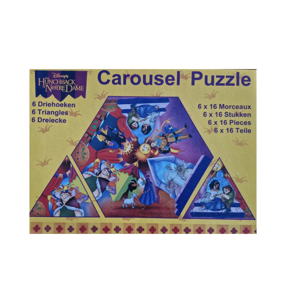 Puzzle Disney Notre Dame Caroussel