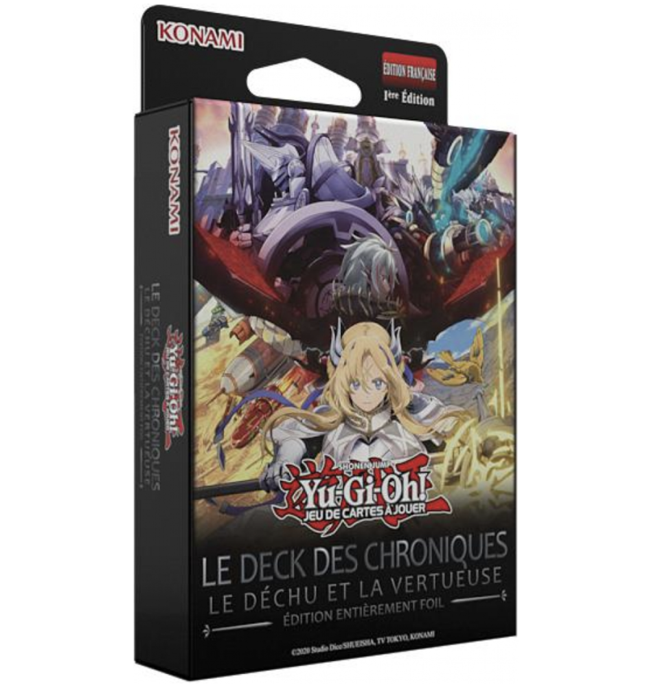 Deck Yu-Gi-Oh Le Déchu Et La Vertueuse Foil
