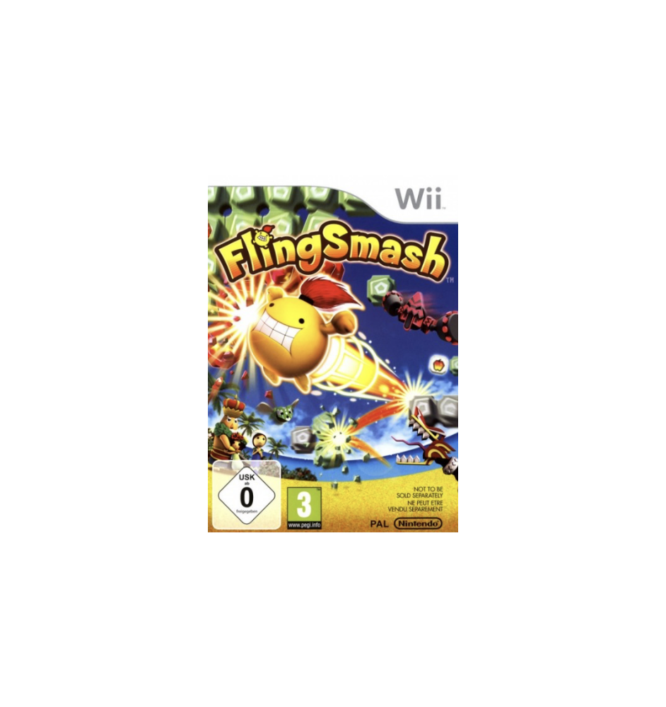 Wii FlingSmash cib