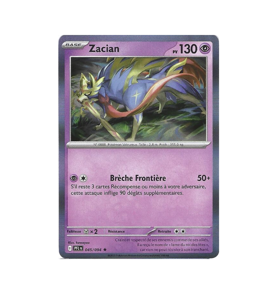 Zacian 045/094 Holo