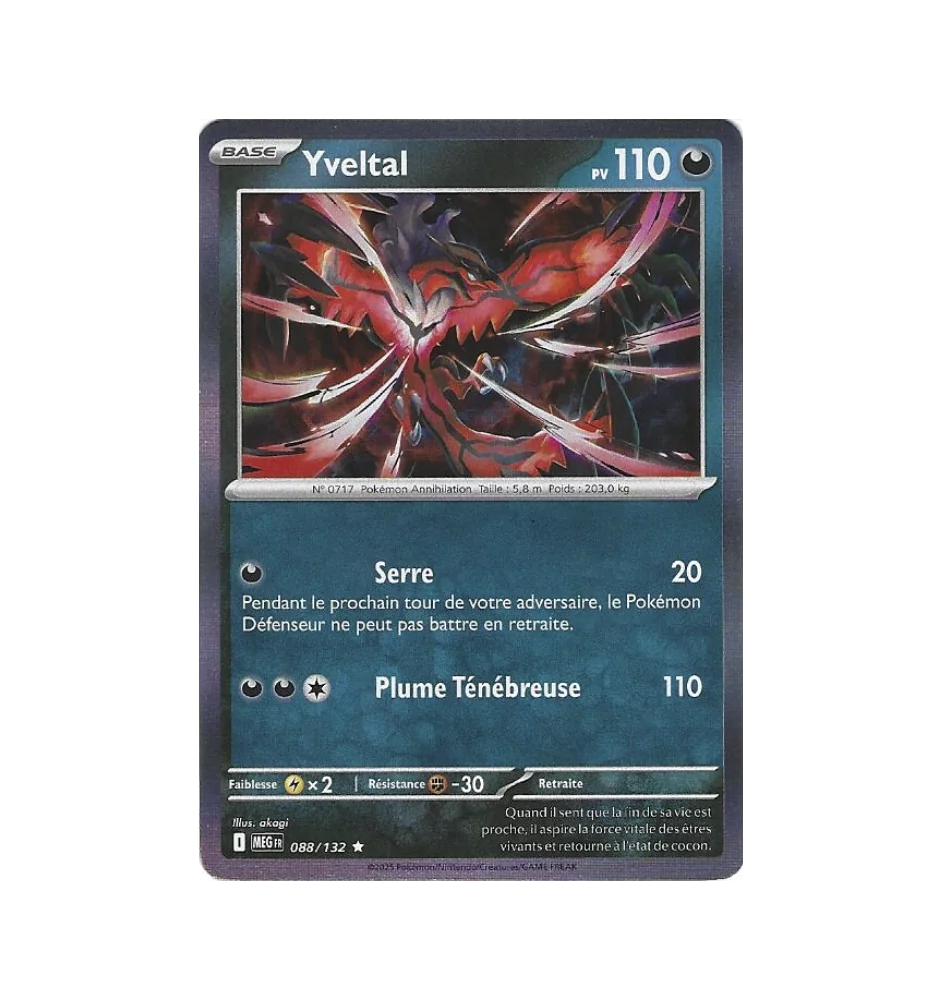 Yveltal 088/132 Holo