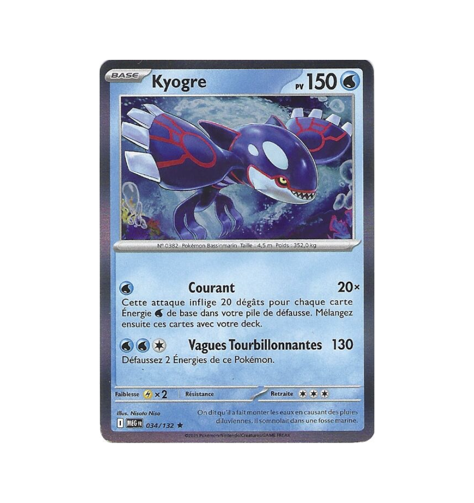 Kyogre 034/132 Holo