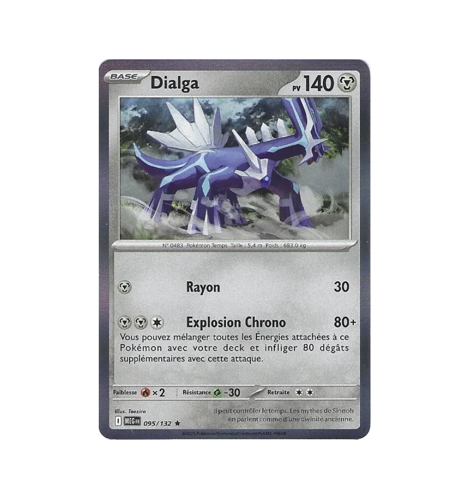 Dialga 095/132 Holo MEG Méga-Evolution