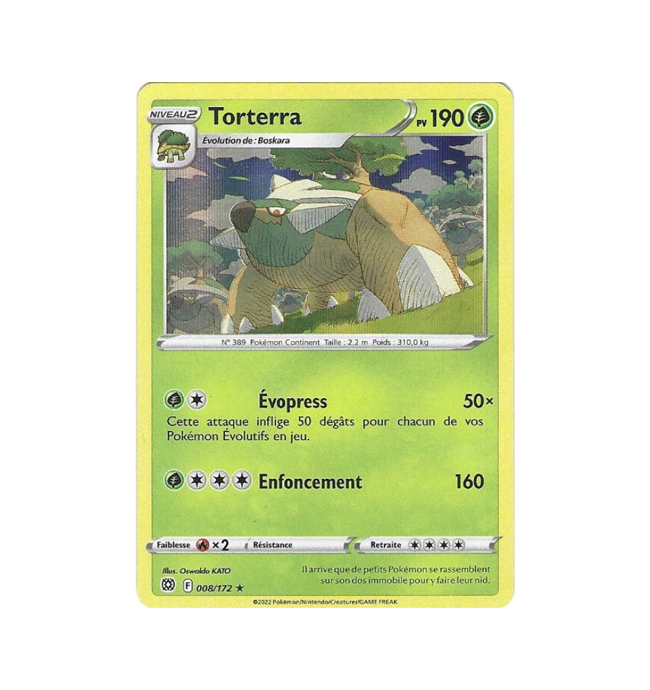 Torterra 008/172 Holo