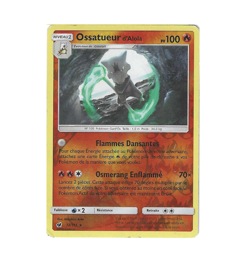 Ossatueur d'Alola 12/111 Holo