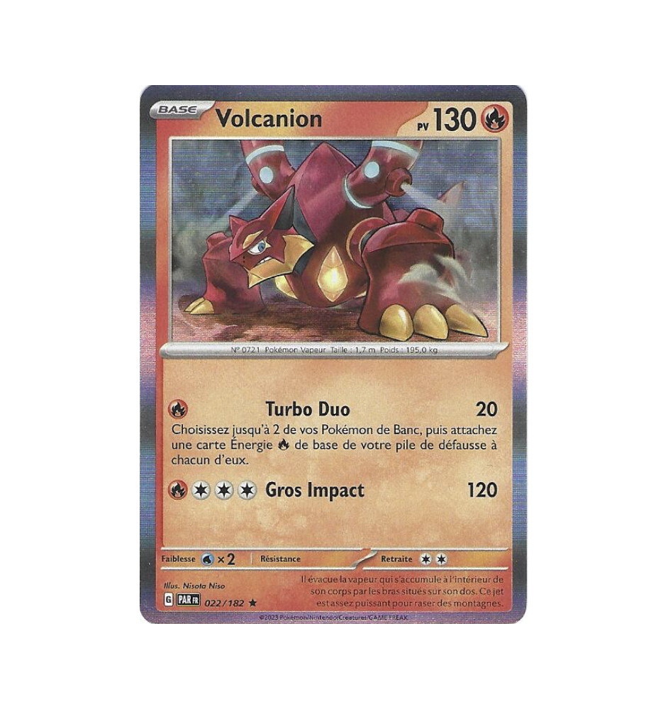 Volcanion 022/182 Holo