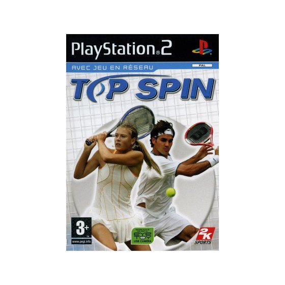 PS2 TOP SPIN CIB