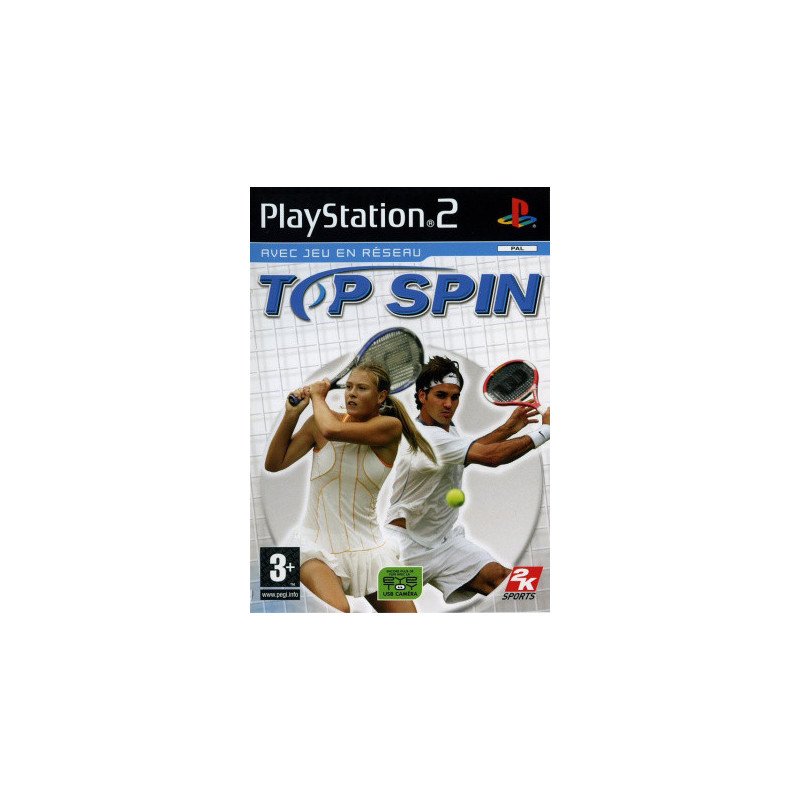 PS2 Top Spin Cib