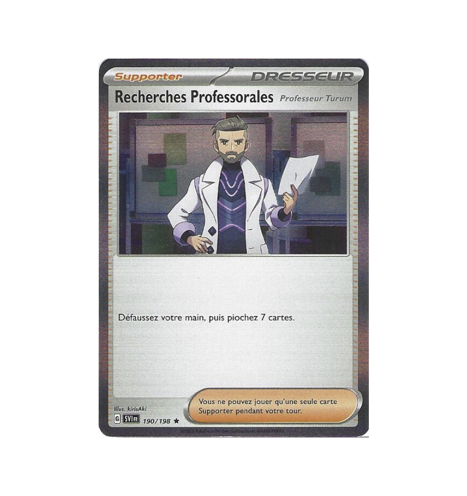 Dresseur Recherches Professorales 190/198 Holo