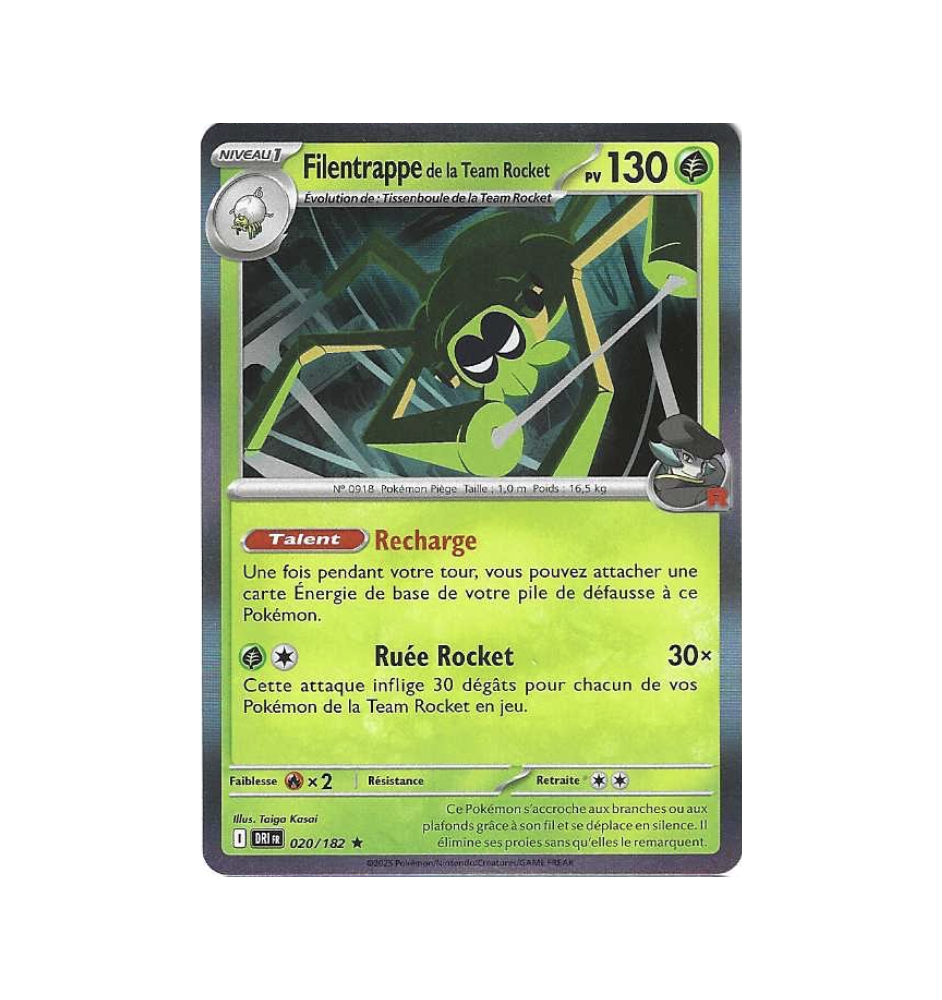 Filentrappe De La Team Rocket 020/182 Holo