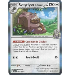 Rongrigou De Pepper 159/182 Holo