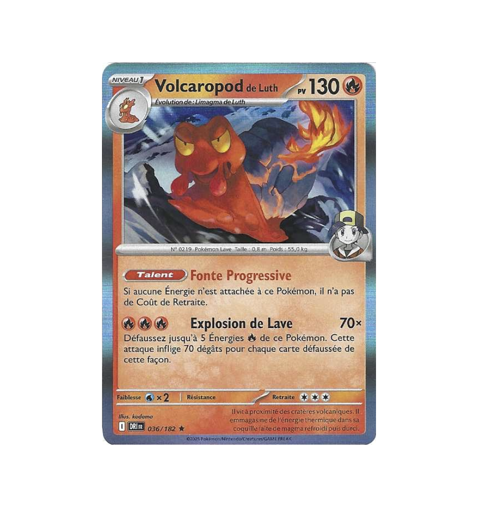 Volcaropod De Luth 036/182 Holo