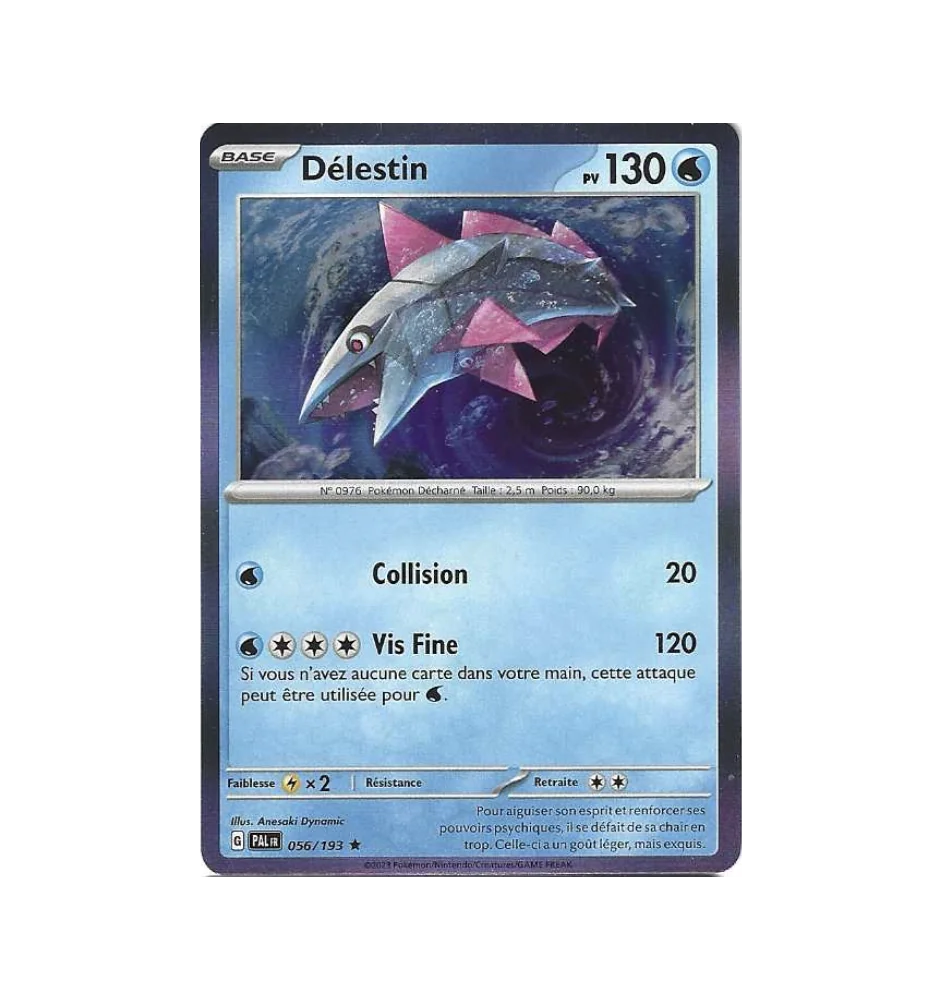 Delestin 056/193 Holo PAL Evolutions à paldéa