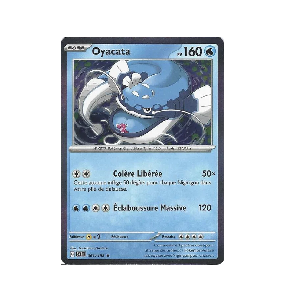 Oyacata 061/198 Holo SV1 Ecarlate Et Violet