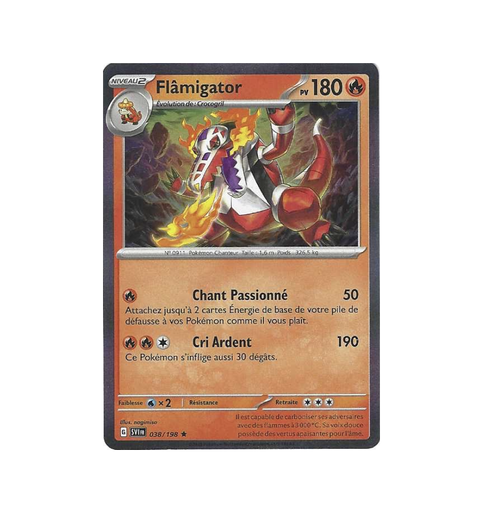 Flamigator 038/198 Holo