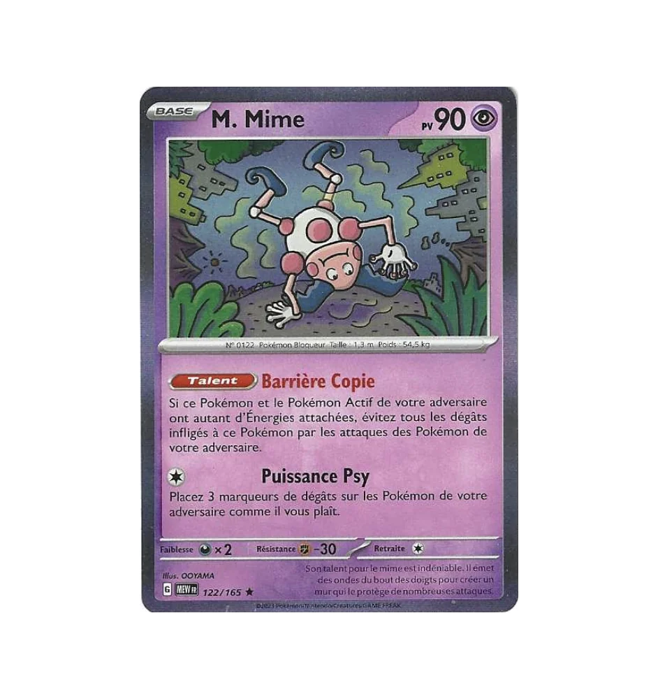 M.Mime 122/165 Holo