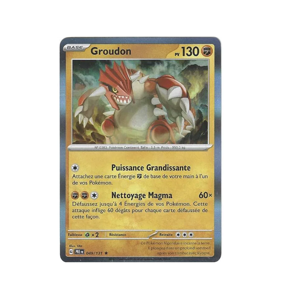 Groudon 049/131 holo