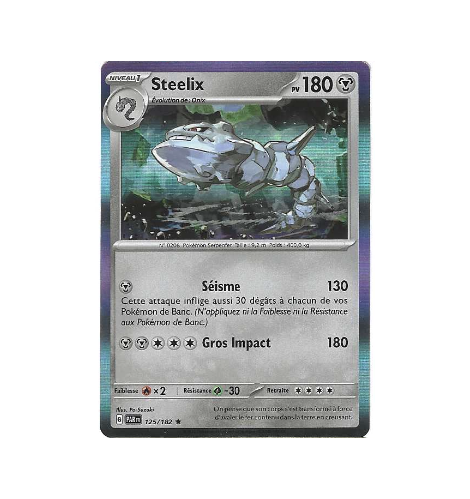 Steelix 125/182 holo