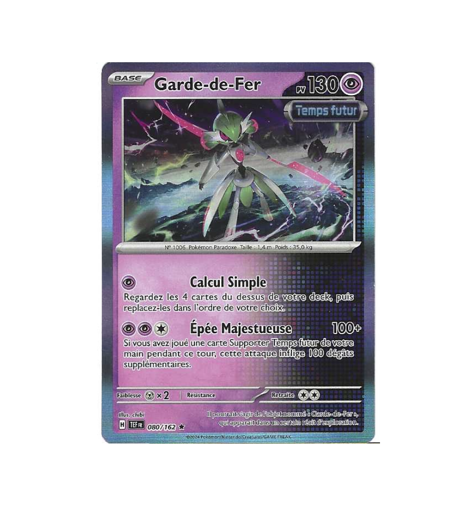 Garde-de-fer 080/162 holo