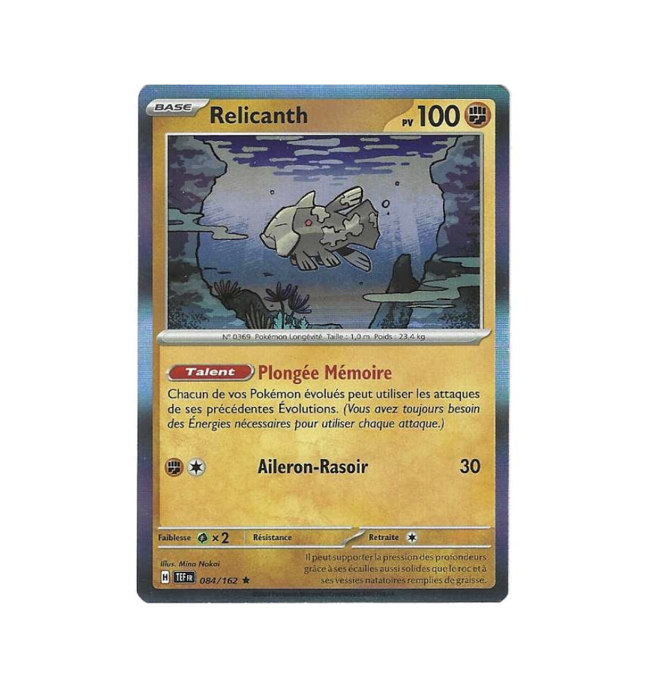 Relicanth 084/162 Holo