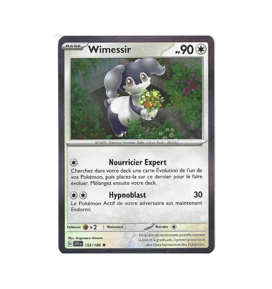 Wimessir 153/198 Holo SV1 Ecarlate Et Violet
