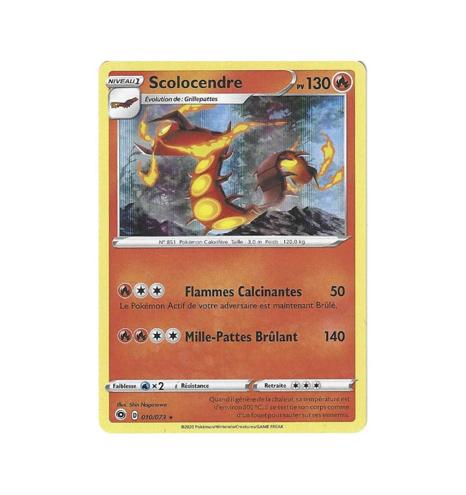 Scolocendre 010/073 Holo