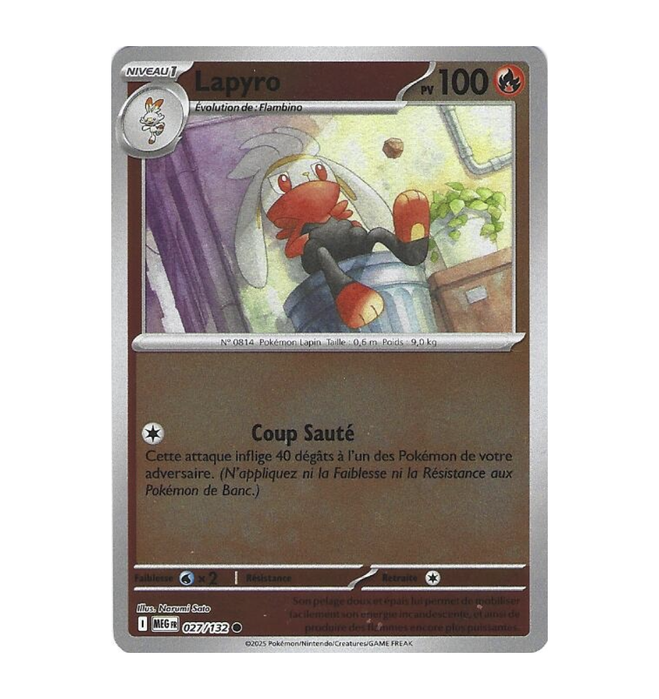 Lapyro 027/132 Reverse