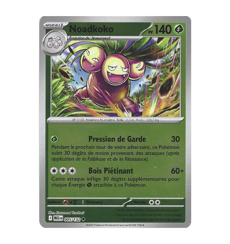 Noadkoko 005/132 Reverse