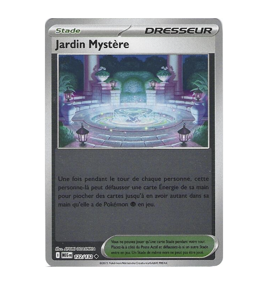 Dresseur Jardin Mystère 122/132 Reverse