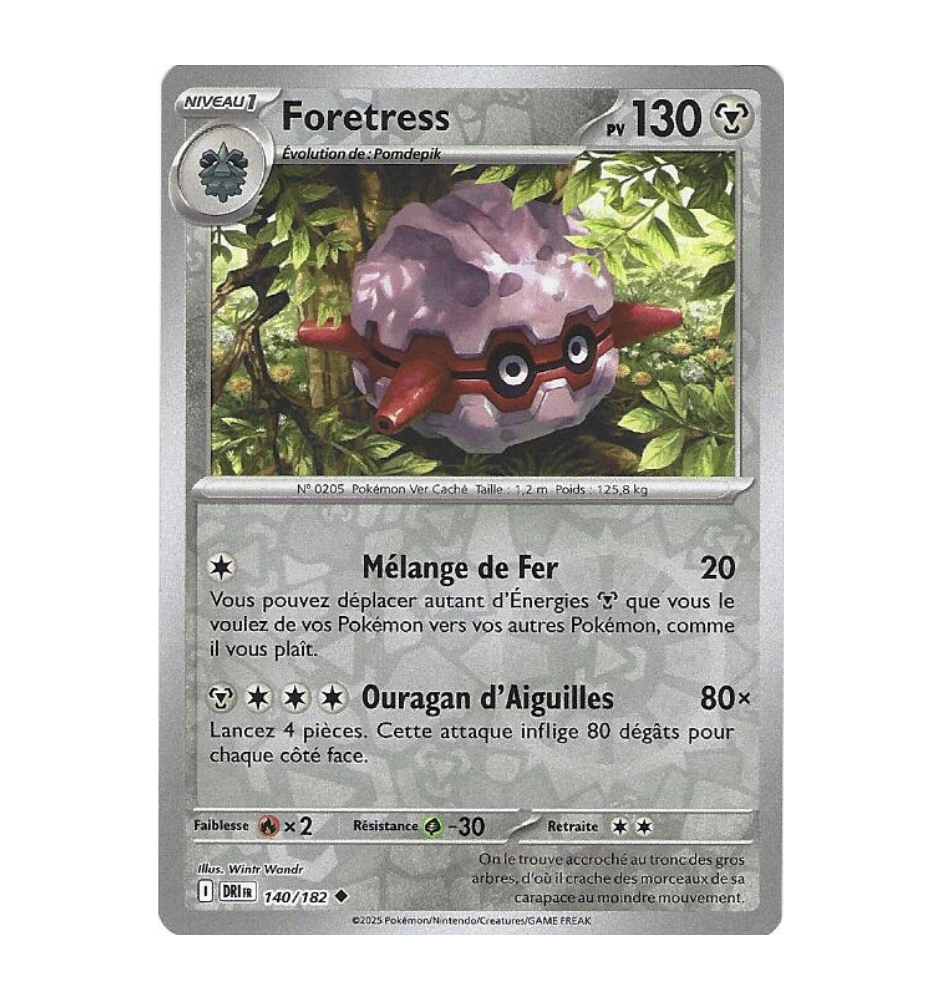 Foretress 140/182 Reverse